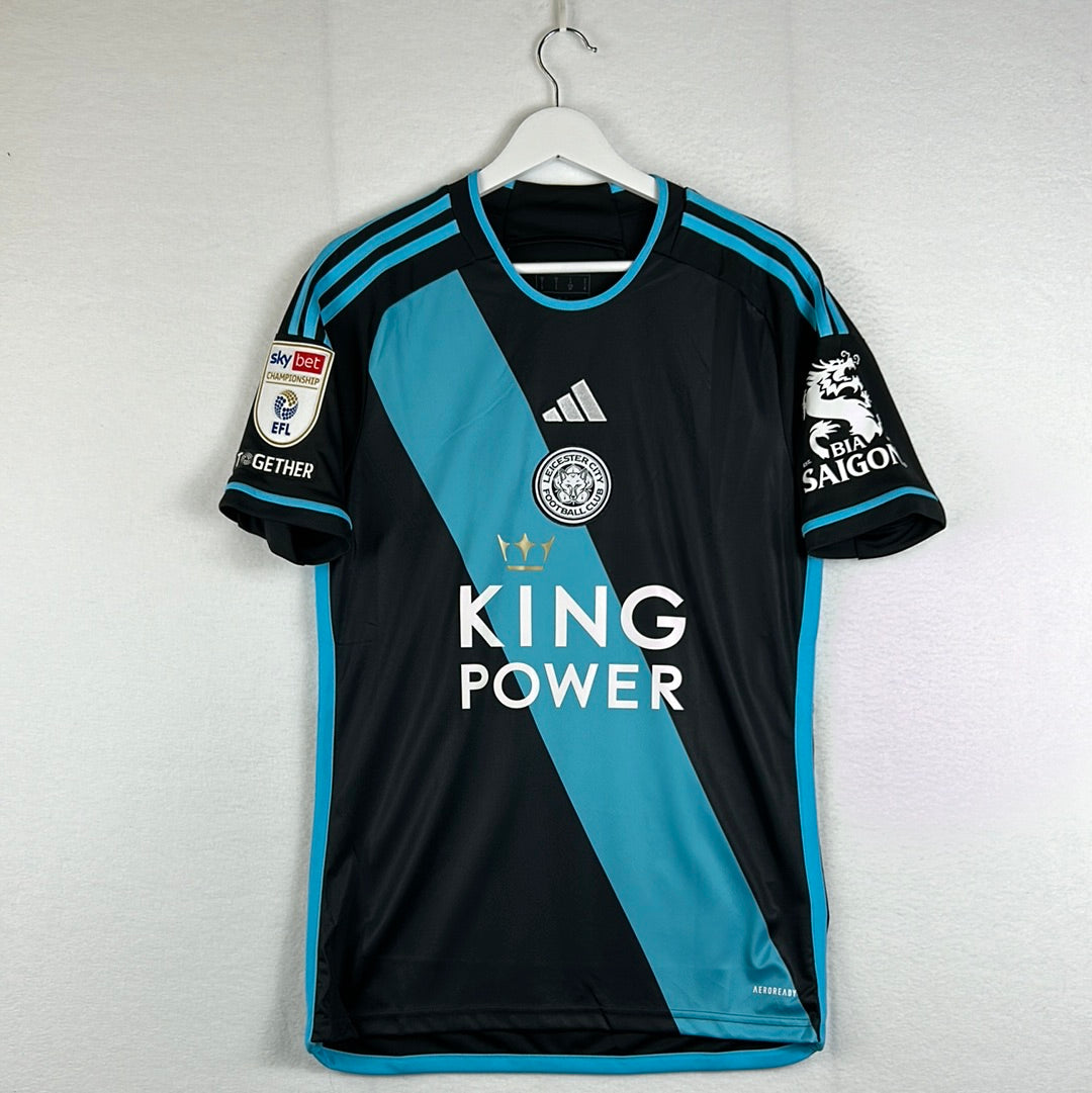 Leicester City 2023/2024 Player Issued Away Shirt - Winks 8