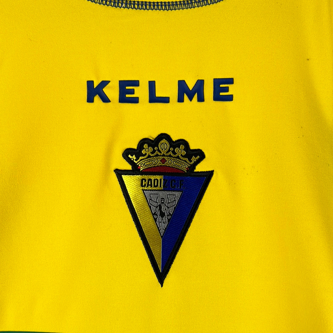 Cadiz 2005-2006 Match Worn Home Shirt - Large - Raul Lopez 3