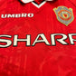 Manchester United 1999 European Home Shirt - Medium - 8.5/10 - Authentic 1 Star Shirt