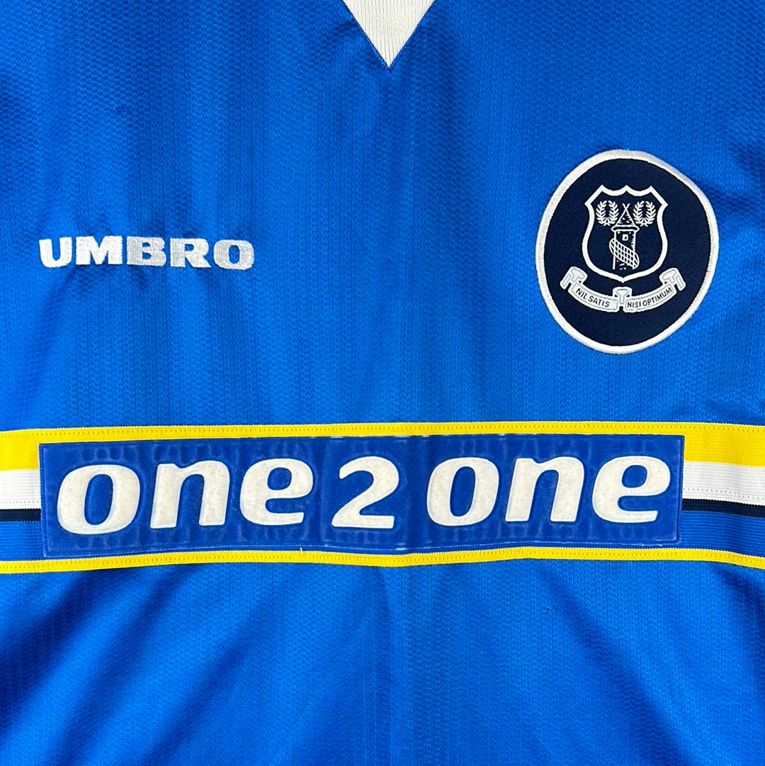 Everton 1997-1998-1999 Home Shirt - XL - Very Good Condition