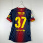 Barcelona 2012/2013 Player Issue Home Shirt - Tello 37