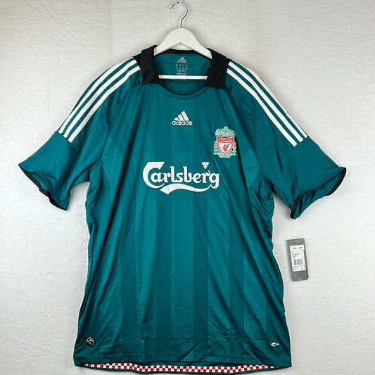 Liverpool 2008-2009 Third Shirt - 2XL - New with Tags