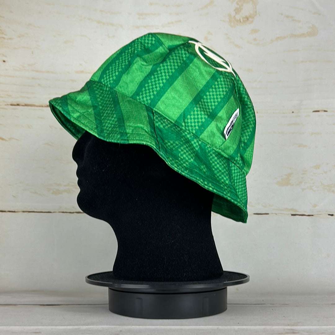 Ireland 1994 Upcycled Home Shirt Bucket Hat