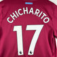 West Ham 2018/2019 Player Issued Home Shirt - Chicharito 17