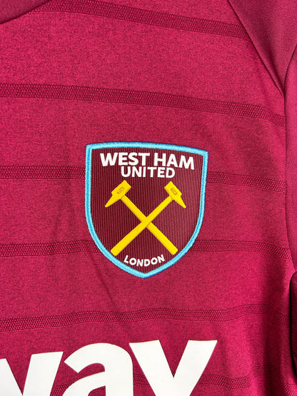 West Ham 2018/2019 Player Issued Home Shirt - Chicharito 17