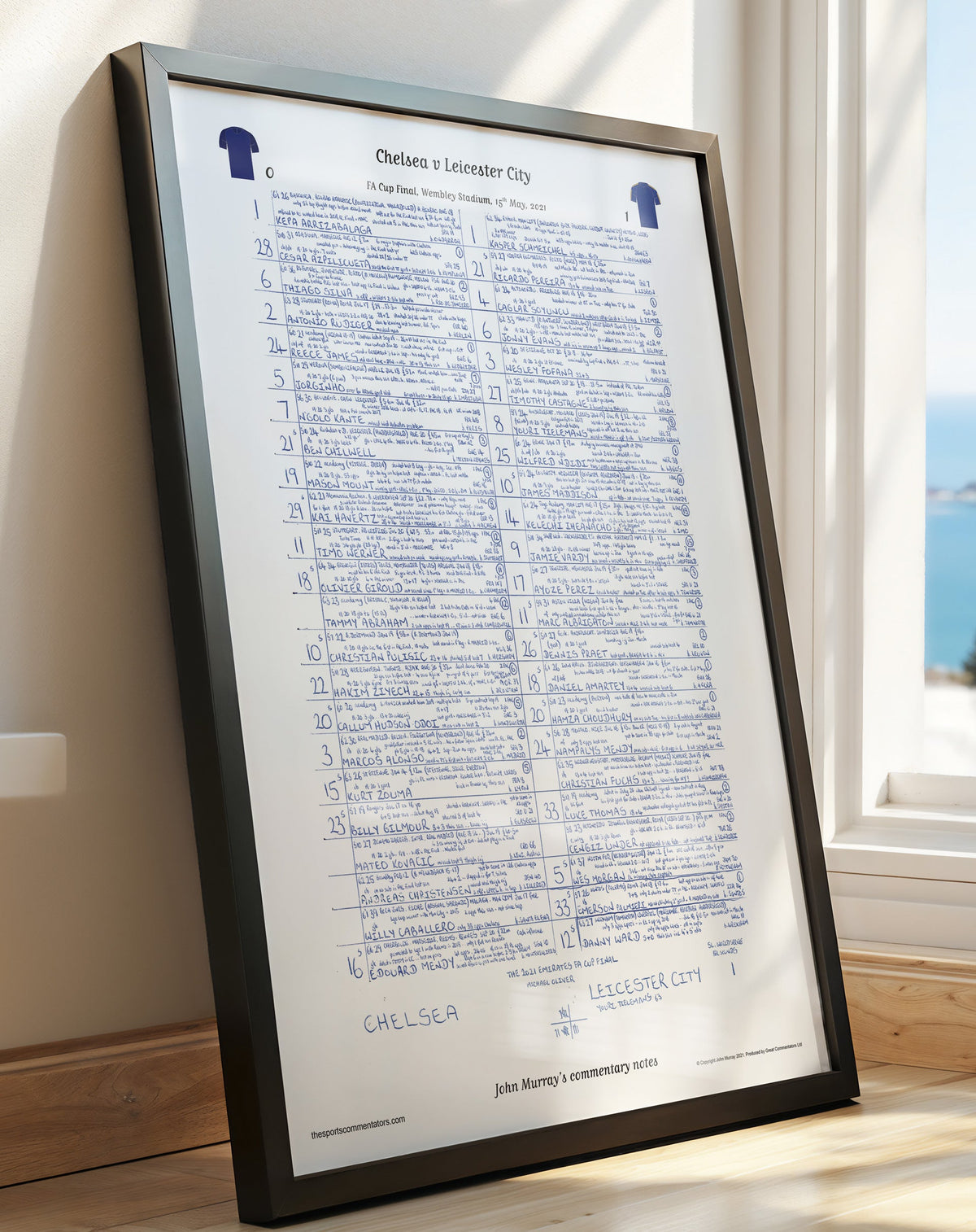 FOOTBALL Chelsea v Leicester City, FA Cup Final, Wembley Stadium, May 15, 2021. John Murray.