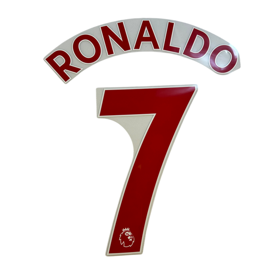 Ronaldo 7 - 2023/2024 Manchester United Premier League Nameset