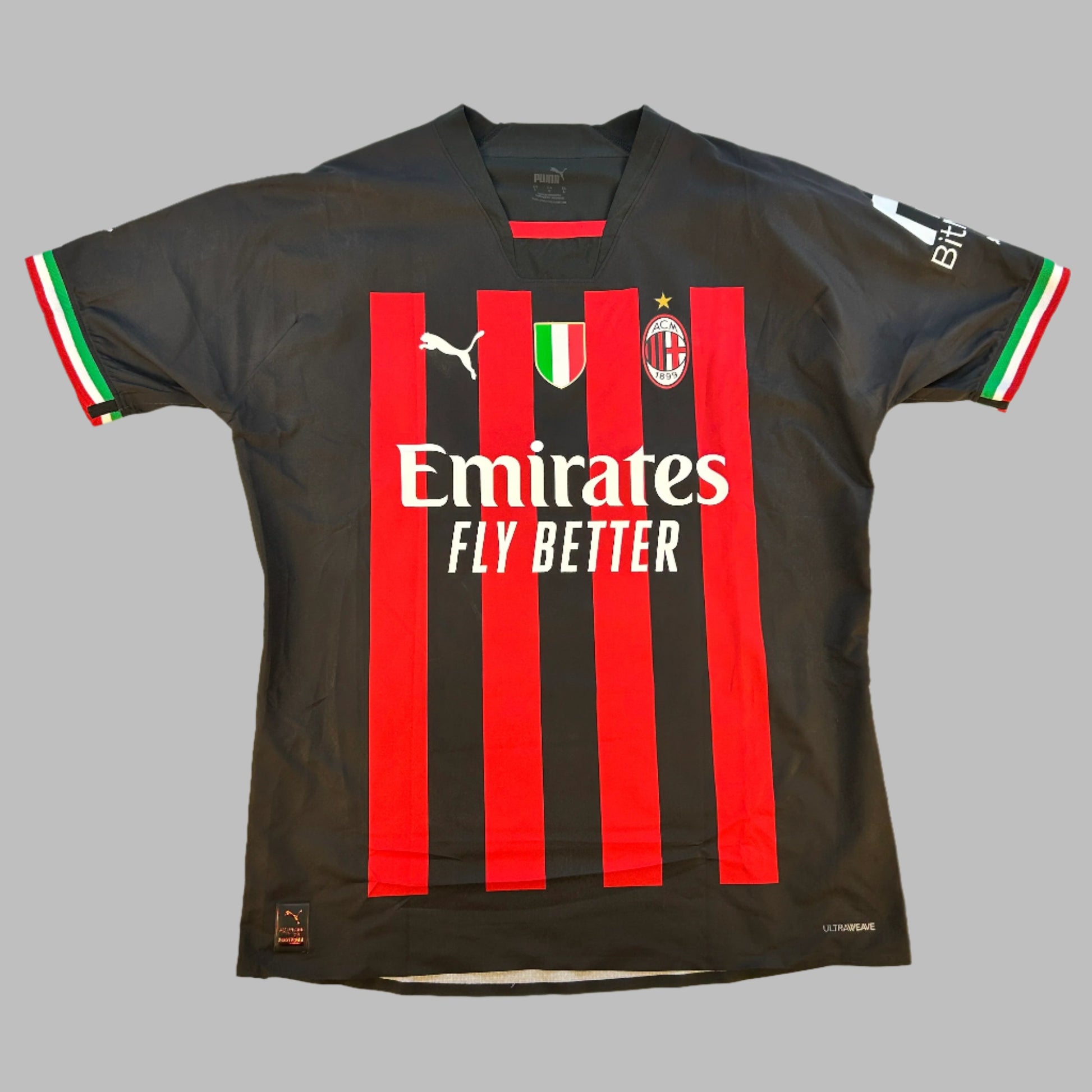 AC Milan 2022/2023 Match Issued Home Shirt - front