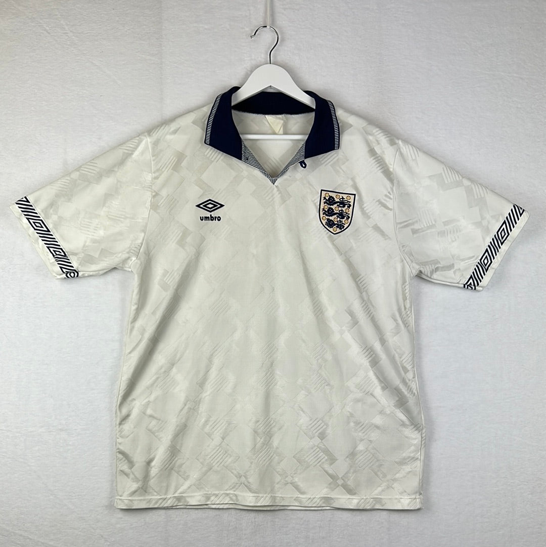 England 1990 Home Shirt - Front