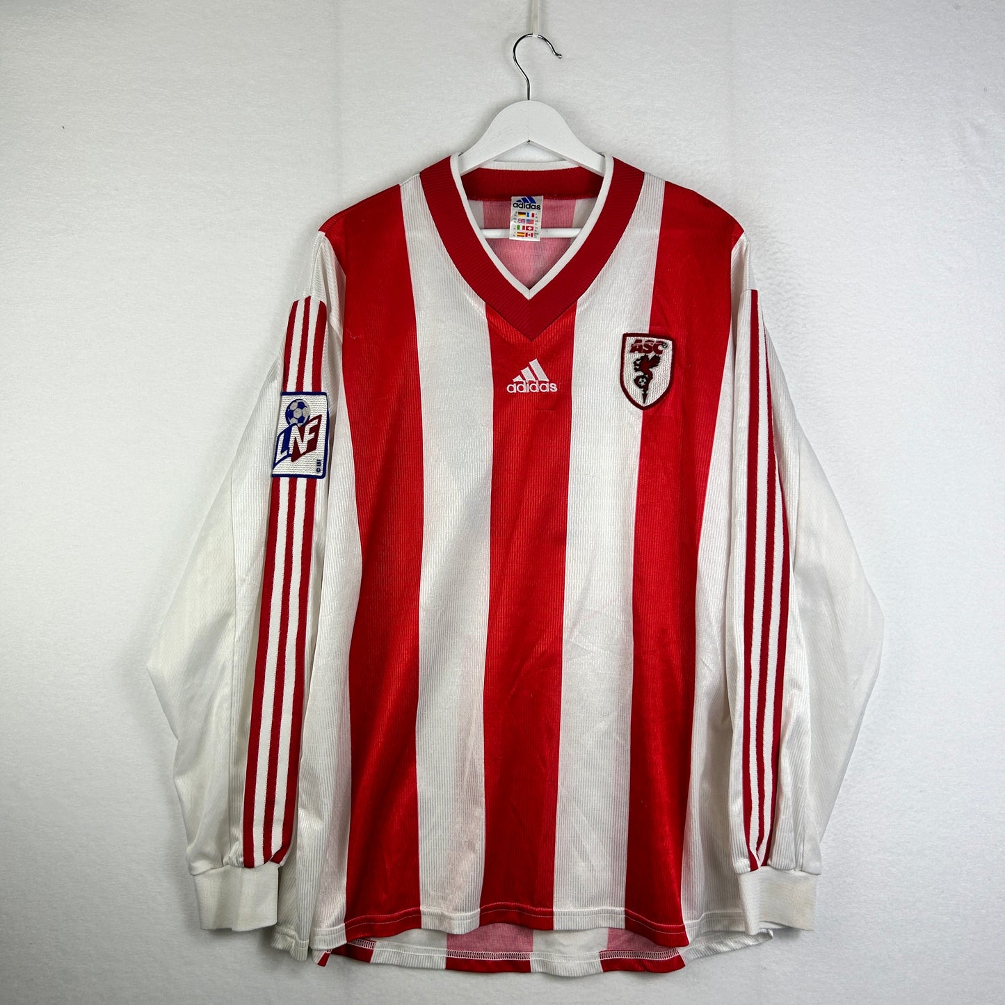 AS Cannes 1998/1999 Match Issued Home Shirt