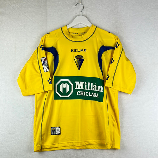 Cadiz 2005-2006 Match Worn Home Shirt - Large - Raul Lopez 3