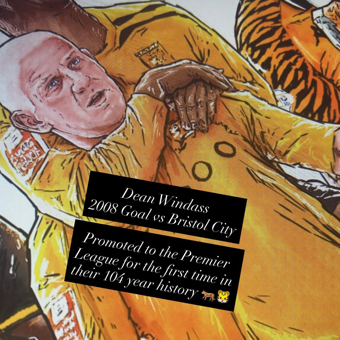 Hull Playoff Trophy Winners Football Art Print