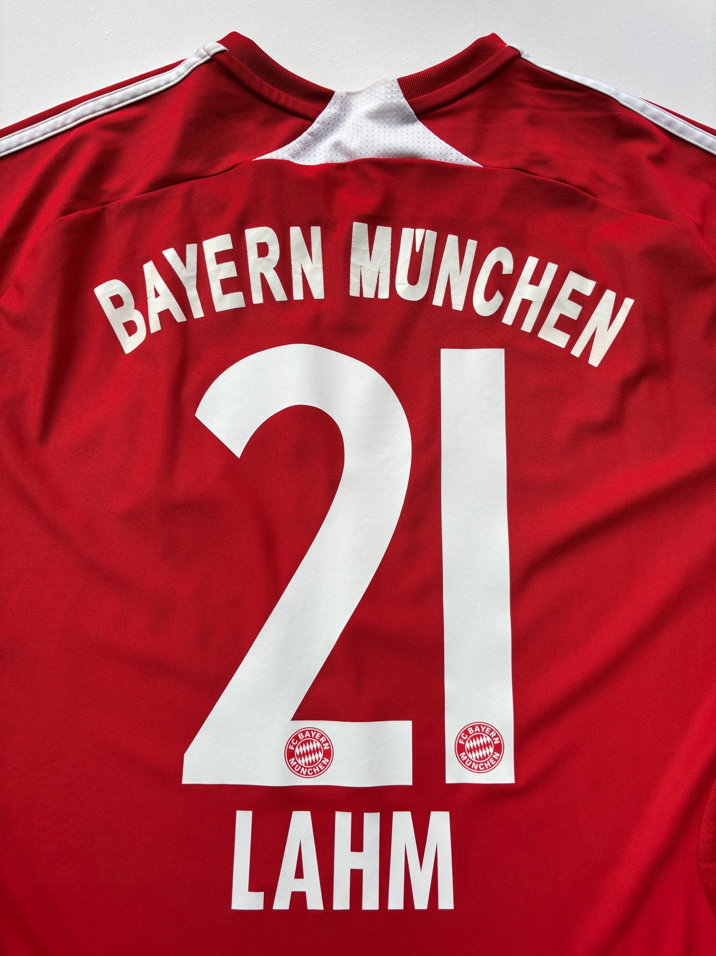 Bayern Munich Home Shirt LS 2007/08 (XL) Lahm 21