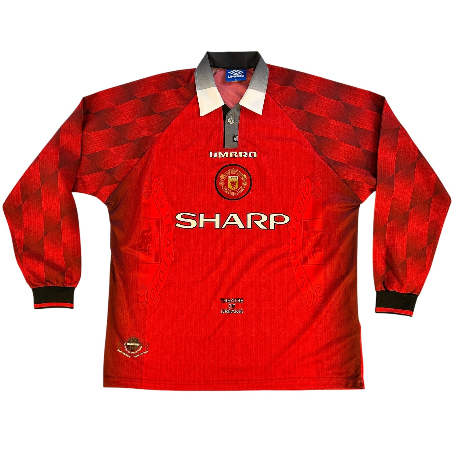 Manchester United 1996-1997-1998 Long Sleeve Home Shirt