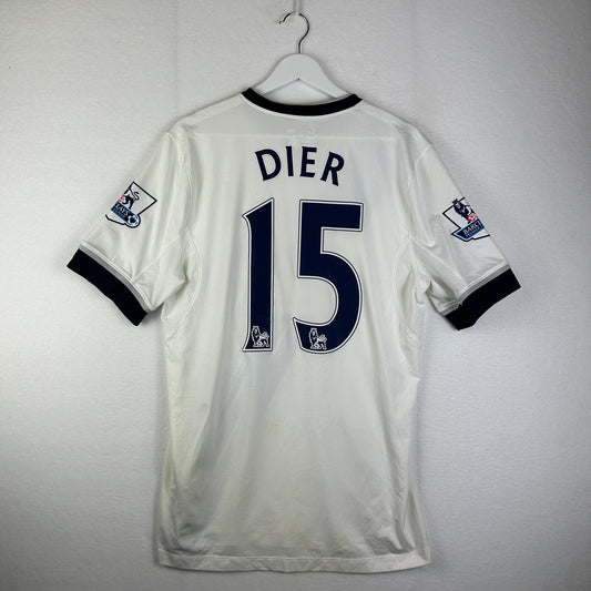 Tottenham Hotspur 2015/2016 Player Issue Home Shirt - Dier 15 - Premier League