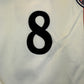 England Player Issue 2001 Long Sleeve Home Shirt- No 8 Print