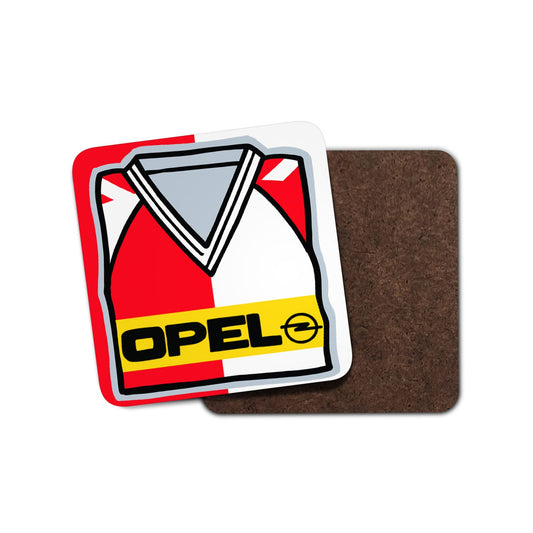Feyenoord 1987 Home Shirt Coaster