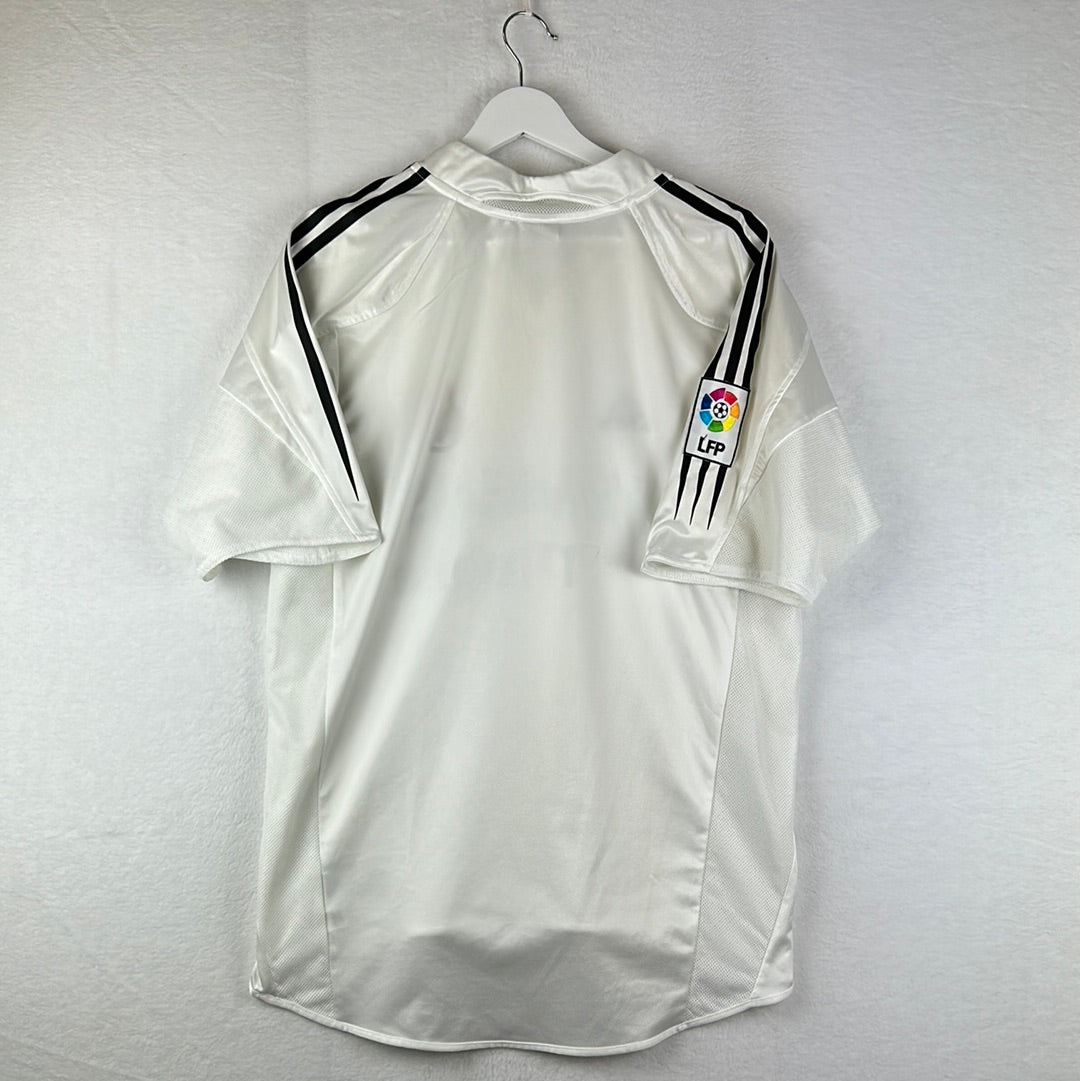 Real Madrid 2004-2005 Home Shirt - Medium - Very Good Condition