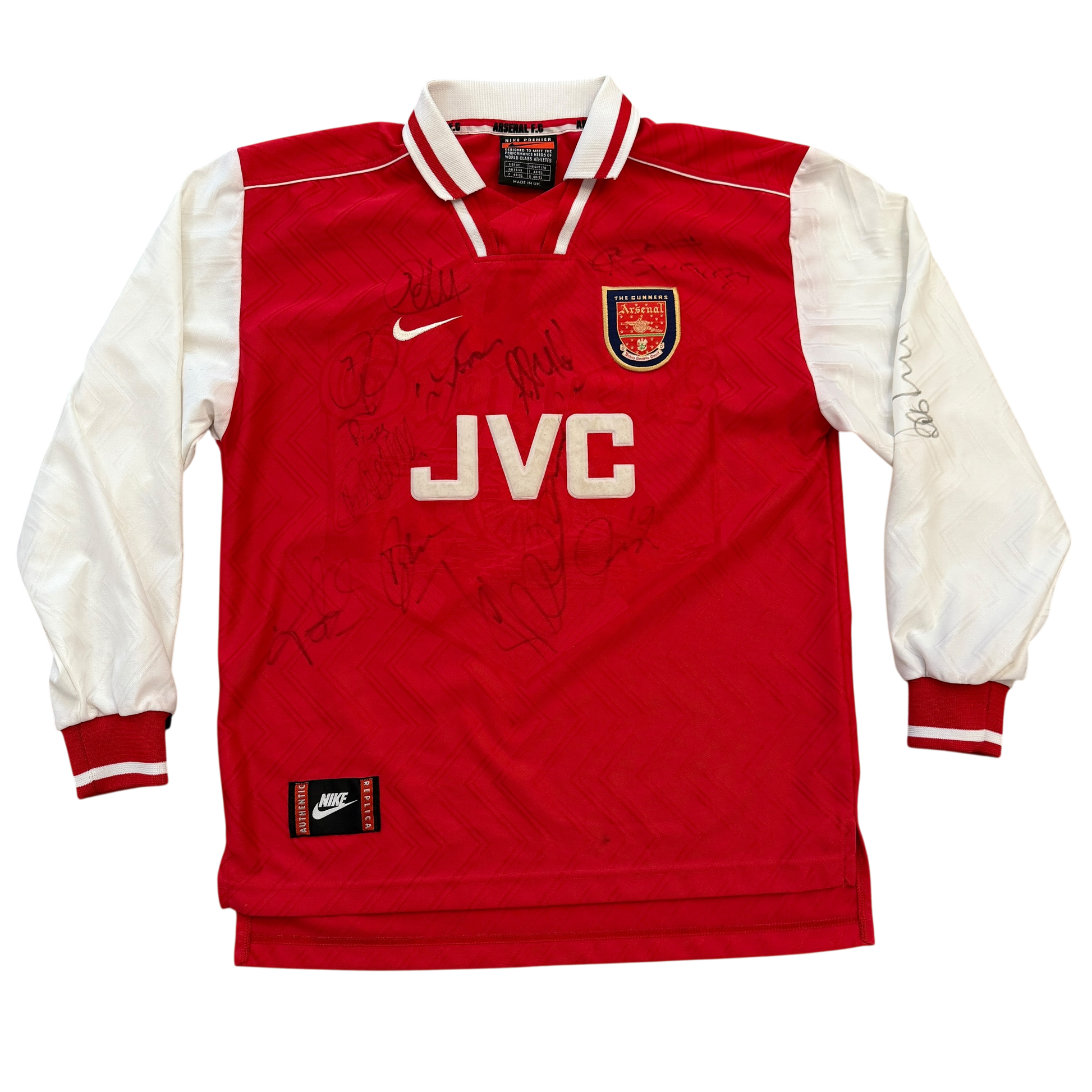 Arsenal 1994/1995 Home Shirt - Long Sleeve