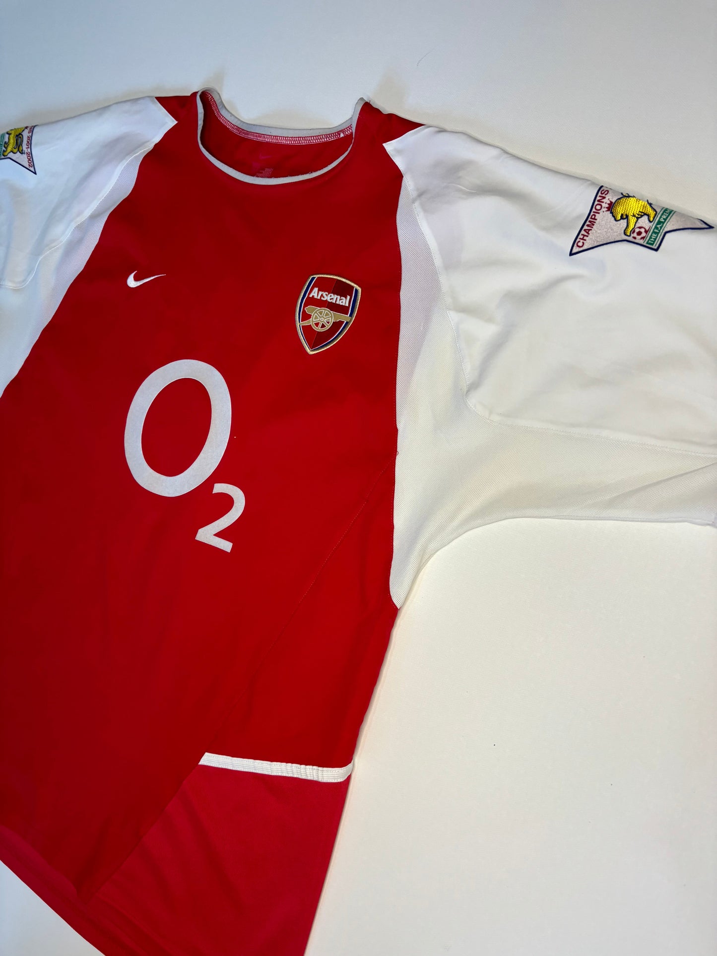 Arsenal Home Shirt 2002/03 (XL) Edu 17