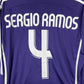 Real Madrid 2006/2007 Player Issue Third Shirt - Sergio Ramos 4 - Long Sleeve