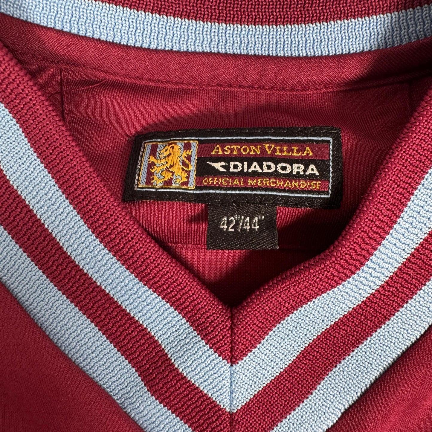 Aston Villa 2002/2003 Home Football Shirt  Large