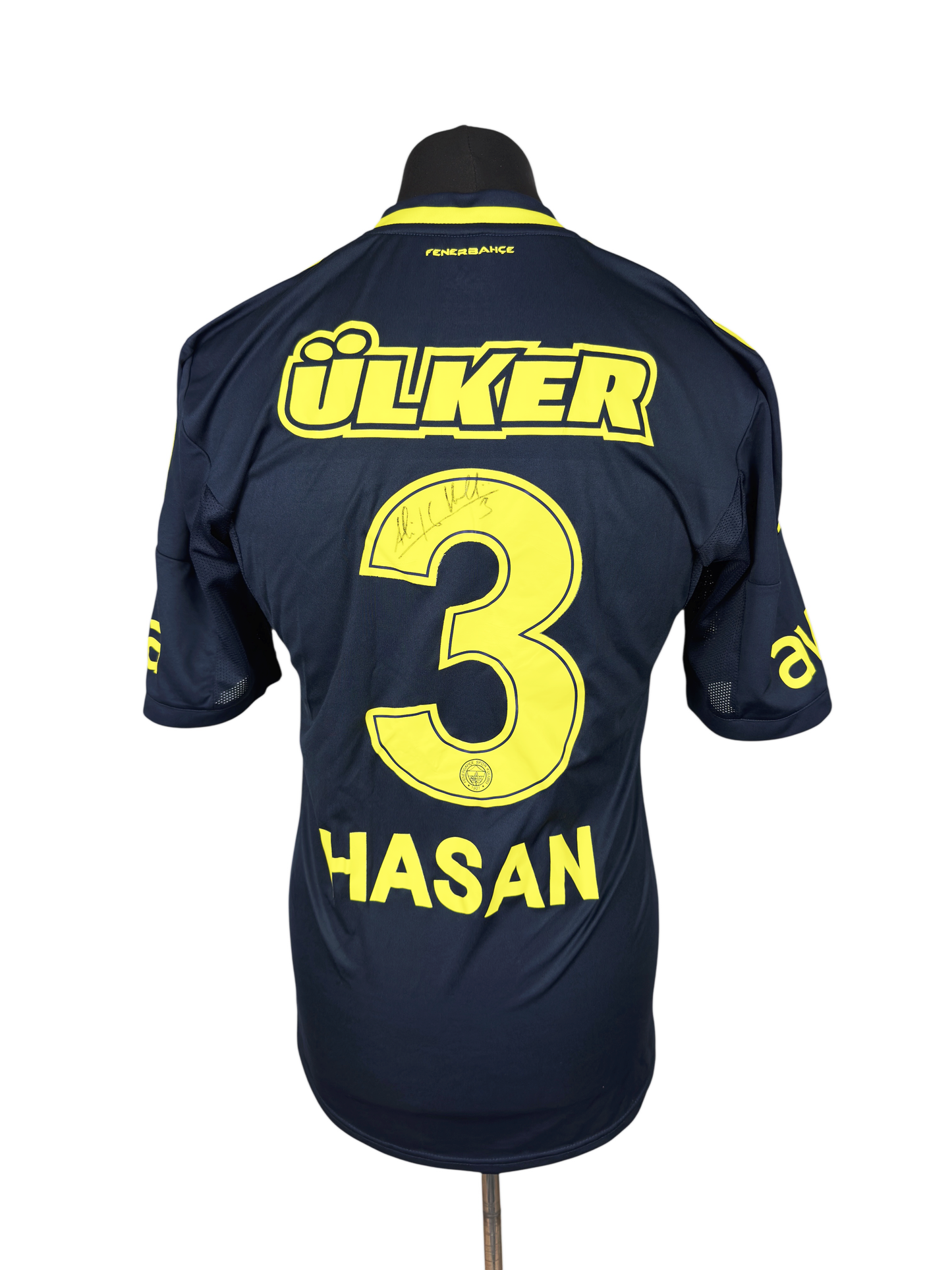 Fenerbahce 2013-14 Third - Size M (S Fit) - Hasan 3 (Signed)