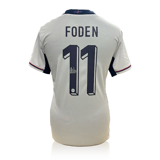 Phil Foden Signed England 2024 Shirt