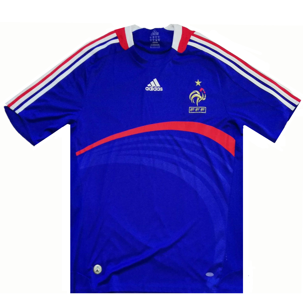 France 2008-2009 Home Football Shirt (Excellent) L