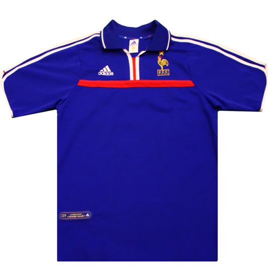 France 2000-2002 Home Shirt (Excellent) S
