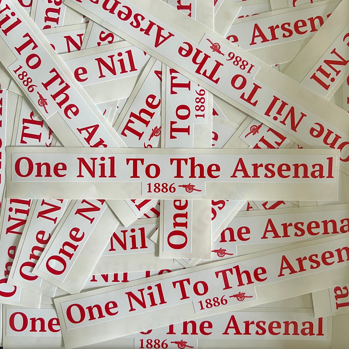 One Nil to the Arsenal Stickers