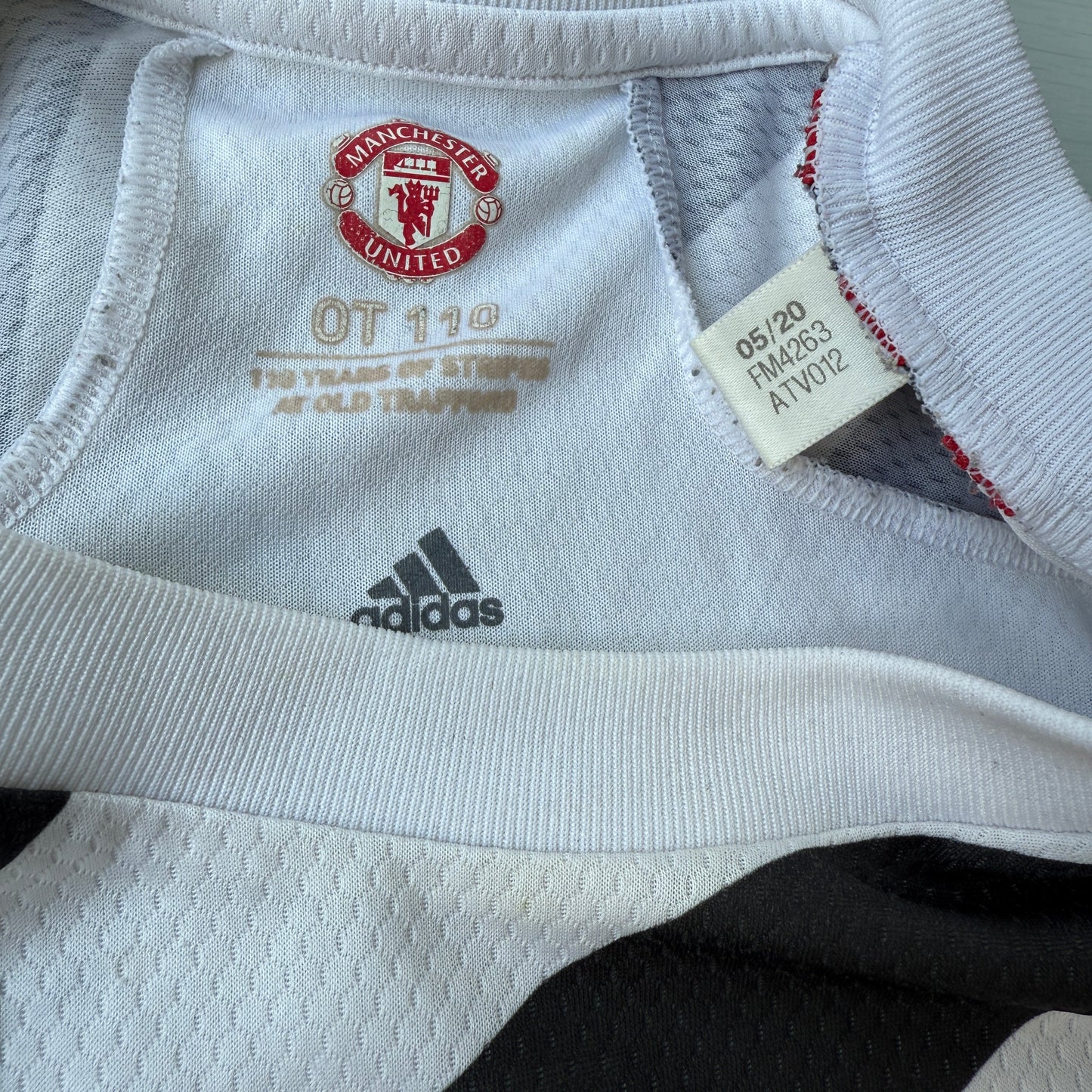 Manchester United 2020/2021 Third shirt - Excellent Condition - Adidas FM4263