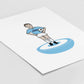 Gascoigne - Table Football Print