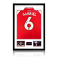Gabriel Magalhães Signed Arsenal 25/26 Shirt Premium Frame