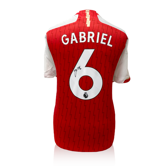 Weekly Auction: Gabriel Magalhães Signed Arsenal Shirt