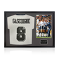 Paul Gascoigne Signed Tottenham Hotspur Shirt Classic Frame