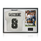 Paul Gascoigne Signed Tottenham Hotspur Shirt Classic Frame.