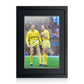 Paul Gascoigne Signed Tottenham Hotspur Image Deluxe Mount Frame