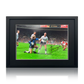 Paul Gascoigne Signed Tottenham Hotspur Image Deluxe Mount Frame