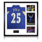 Gianfranco Zola Signed Chelsea Shirt Elite Frame