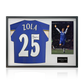 Gianfranco Zola Signed Chelsea Shirt Classic Frame