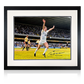 Chris Waddle Signed Tottenham Hotspur Signed Deluxe Mount Frame