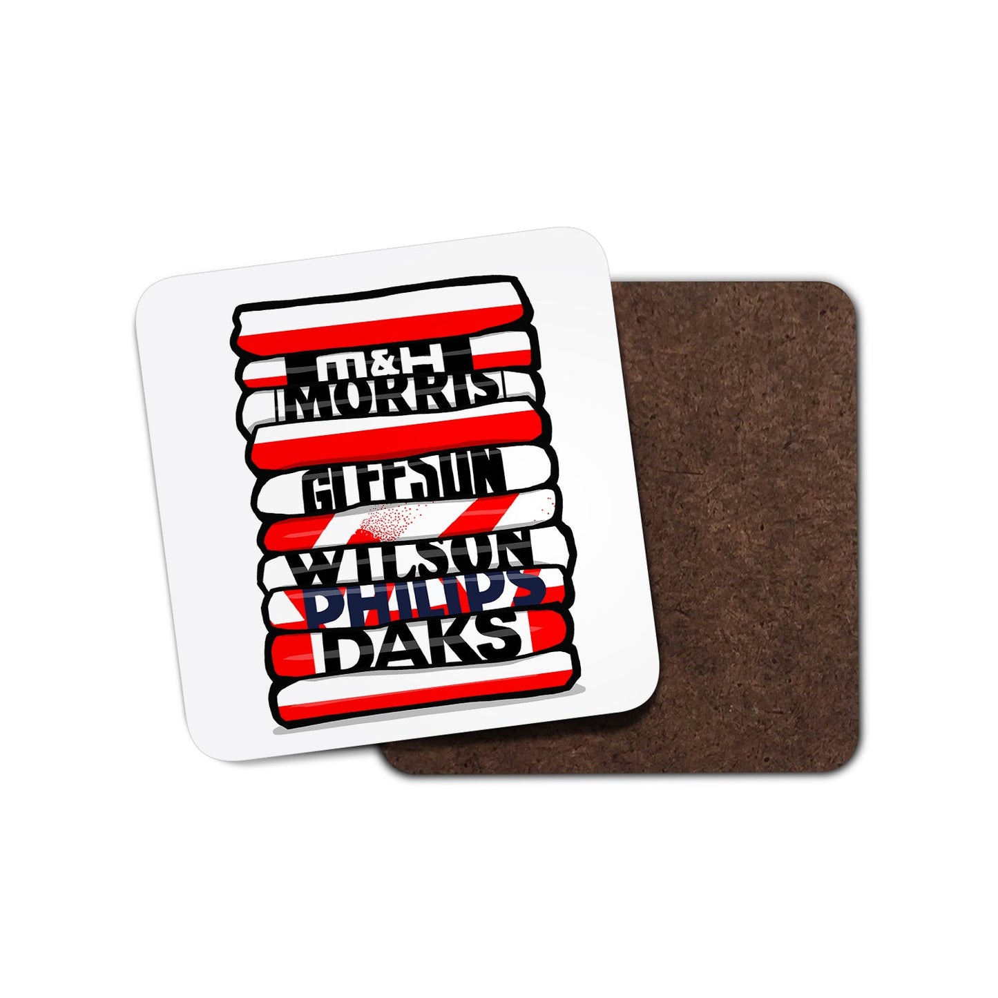 Hamilton Shirt Stack Coaster