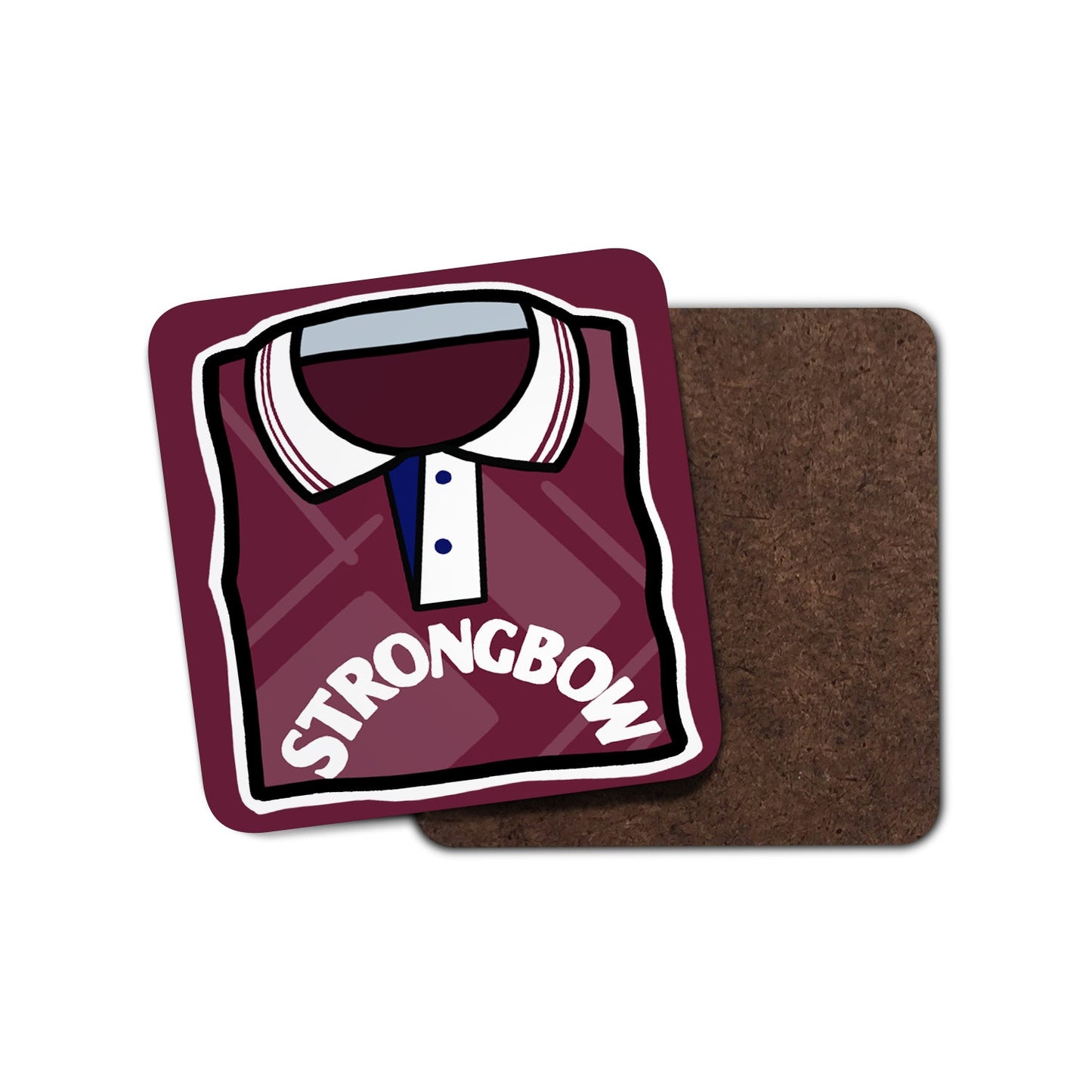 Hearts 1993 Home Shirt Coaster