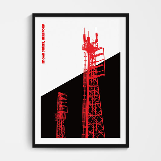 Hereford Floodlights Print