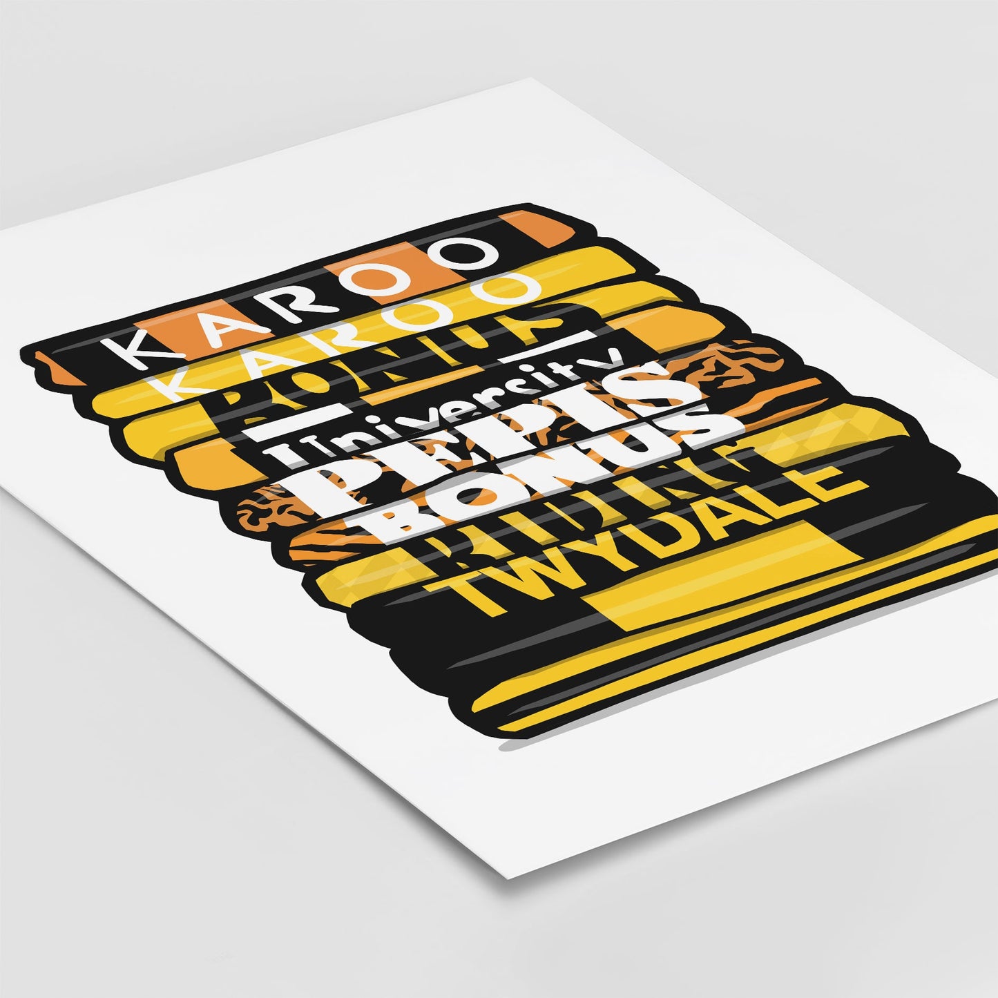 Hull Shirt Stack Print