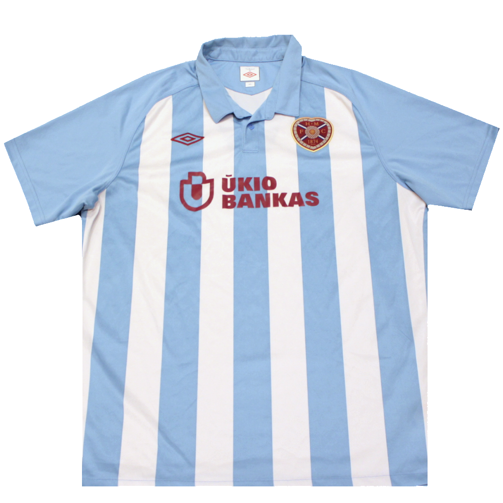 Hearts 2010-2011 Away Shirt (Excellent) XXL