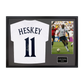 Emile Heskey Signed England Shirt Classic Frame