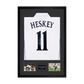 Emile Heskey Signed England Shirt Premium Frame