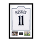 Emile Heskey Signed England Shirt Premium Frame